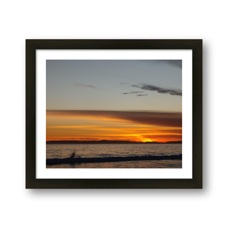 After Sunset At The Beach