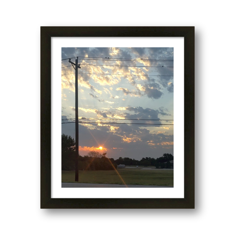 Sunrise In Clouds