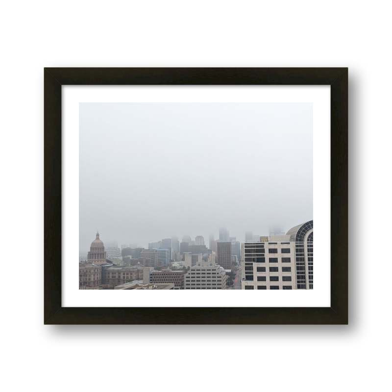 Austin In Fog