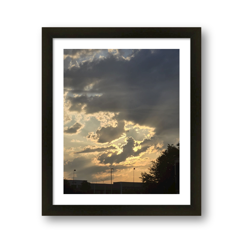 Shining Morning In Clouds