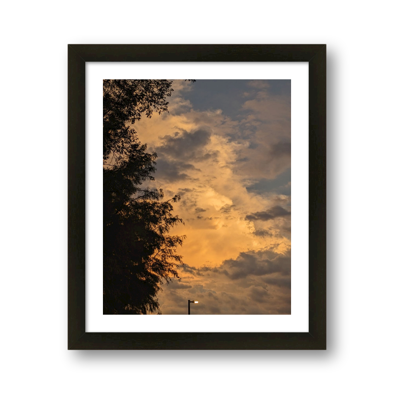 Storm Clouds At Sunset #4