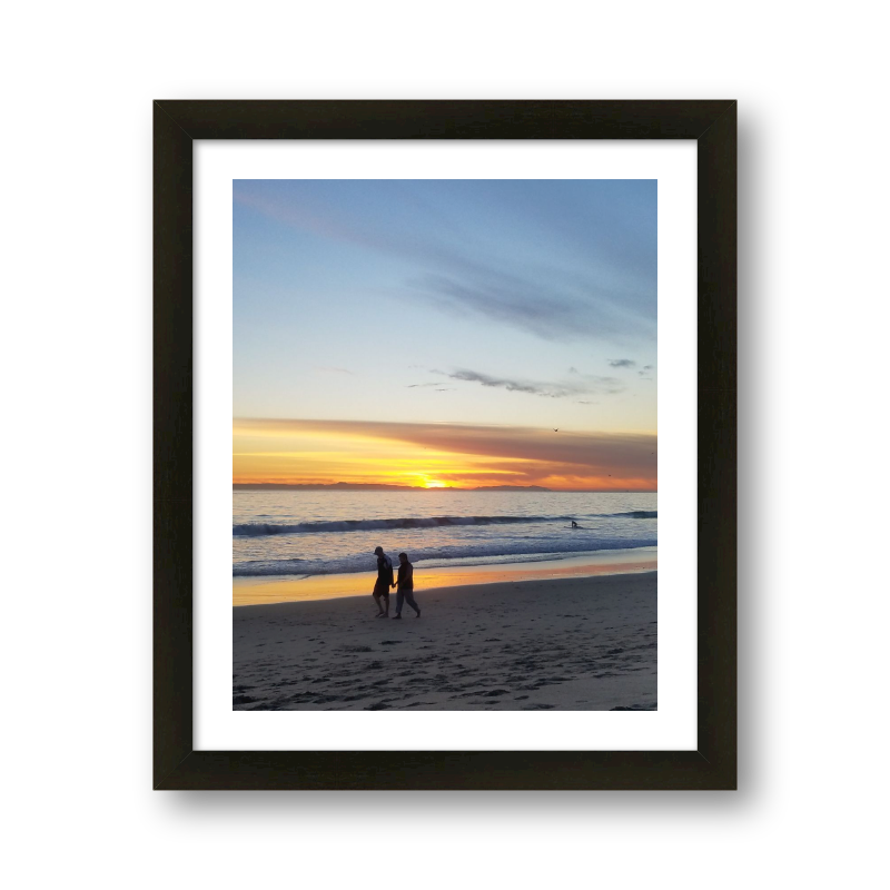 Lovers On The Beach